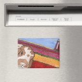 Kokosnoot's Adventures: May Magnet 3.5 "x2.5" (Insitu (Vaatwasser))