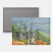 Kokosnoot's Adventures: Oktober Magnet 3.5 "x2.5" (Voorkant / Achterkant)