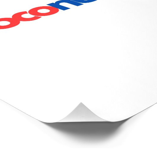 Kokosnoottypografie Foto Afdruk (Hoek)