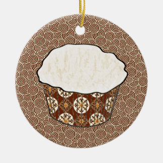 Kokosnotaart, Japanse wervelachtergrond Keramisch Ornament