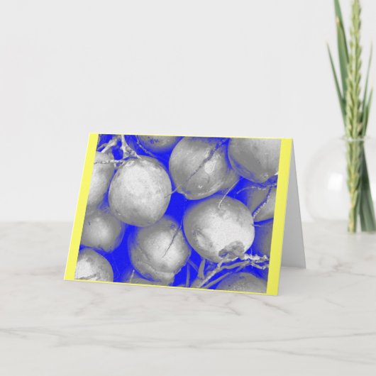 "Kokosnoten" Kaart (Voorkant)