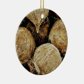 kokosnoten keramisch ornament (Rechts)