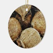 kokosnoten keramisch ornament (Links)
