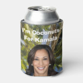 Kokosnoten voor Kamala Blikjeskoeler (Blikje Voorkant)