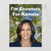 Kokosnoten voor Kamala Briefkaart (Voorkant)