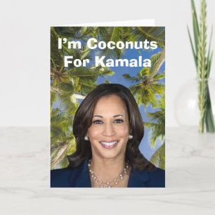 Kokosnoten voor Kamala Kaart