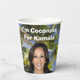 Kokosnoten voor Kamala Papieren Bekers