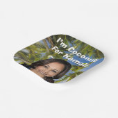 Kokosnoten voor Kamala Papieren Bordje (Gebogen)