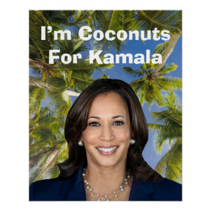 Kokosnoten voor Kamala Perfect Poster