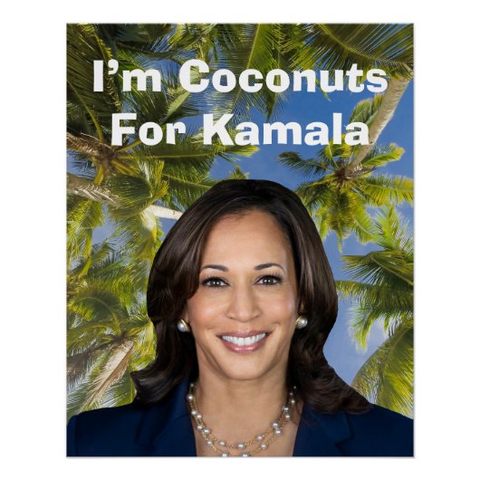 Kokosnoten voor Kamala Perfect Poster (Voorkant)