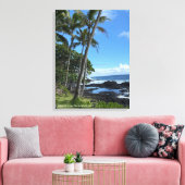 Kokospalm Beach Hawaii Print @3dudes1life (Insitu (Woonkamer))