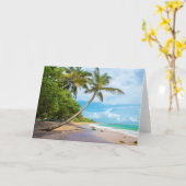 Kokospalm, Mirissa Strand | Sri Lanka Kaart (Gele Bloem)