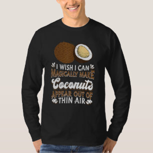 Kokospalm Zomer Strand Tropisch Fruit Coco T-shirt