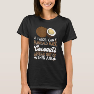 Kokospalm Zomer Strand Tropisch Fruit Coco T-shirt