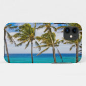 Kokospalmbomen (Cocos nucifera) wiegen in Case-Mate iPhone Case (Achterkant (horizontaal))