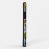 Kokospalmbomen (Cocos nucifera) zwaaiend in Case-Mate iPhone Case (Achterkant/rechts)