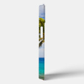 Kokospalmboom (Cocos nucifera) wiegend in Case-Mate iPhone Case (Achterkant / Rechts)