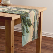  kokospalmen Tropische bries zonsondergang Korte Tafelloper (Voorbeeld)