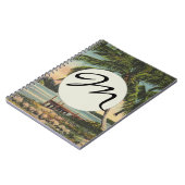  kokospalmen Tropische bries zonsondergang Notitieboek (Linkerzijde)