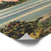  kokospalmen Tropische bries zonsondergang Poster (Hoek)