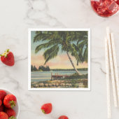  kokospalmen Tropische bries zonsondergang Servet (Insitu)