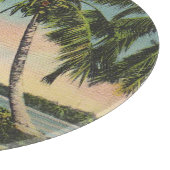  kokospalmen Tropische bries zonsondergang Snijplank (Hoek)