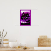 Kokospalmgeesten kunst poster (Keuken)
