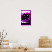 Kokospalmspirituele kunst poster (Keuken)