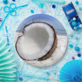 Kokospapier Borden Papieren Bordje (Feest)