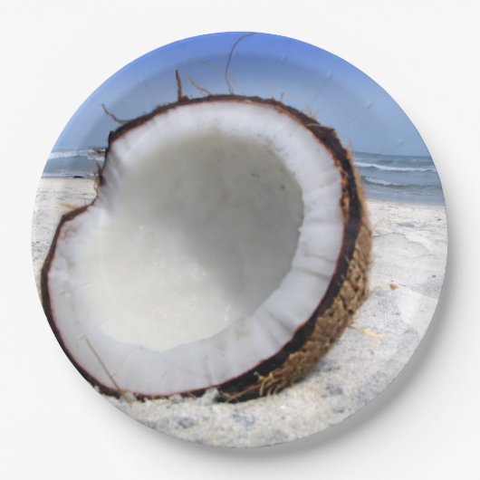 Kokospapier Borden Papieren Bordje (Voorkant)