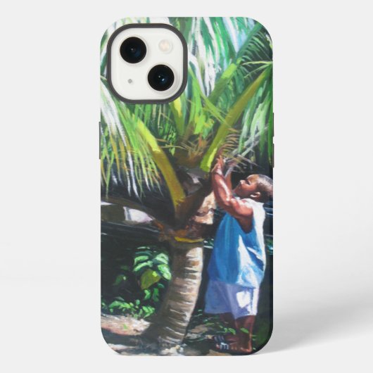 Kokosschaaduw 2014 iPhone hoesje (Achterkant)