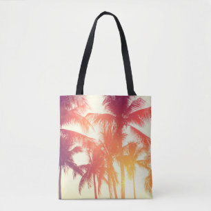 Kokosstrand: tropische warmte. tote bag