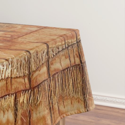 kokosstructuur tafelkleed (Voorbeeld)