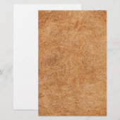 Kokostextuur Briefpapier (Voorkant / Achterkant)