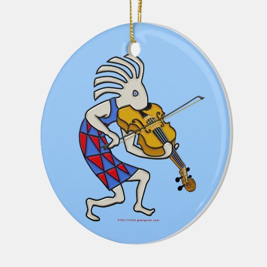 Kokovioli Keramisch Ornament (Links)