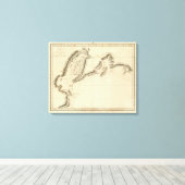 Koks, Alaska Canvas Afdruk (Insitu (Houten vloer))