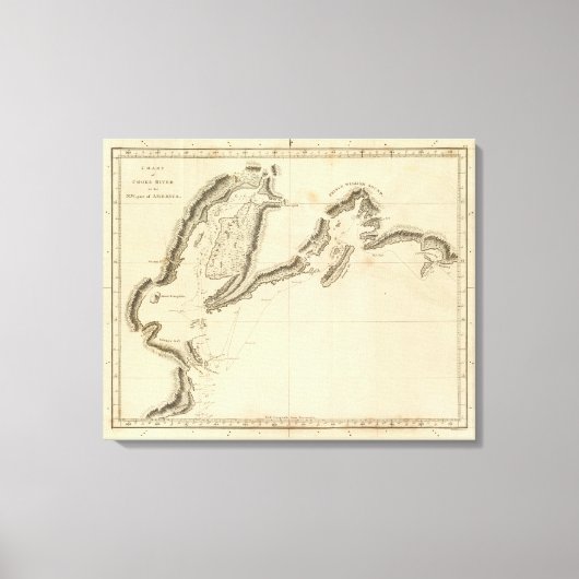 Koks, Alaska Canvas Afdruk (Voorkant)