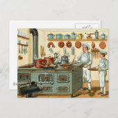  koks in de keuken briefkaart (Voorkant / Achterkant)