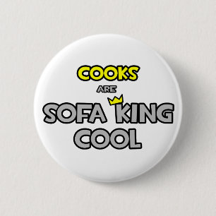 Koks zijn Sofa King Cool Ronde Button 5,7 Cm