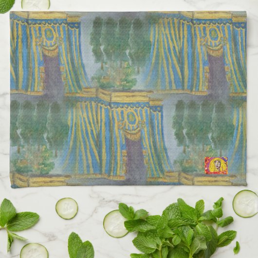 Kökshandduk Kopparköket Theedoek (Gevouwen)