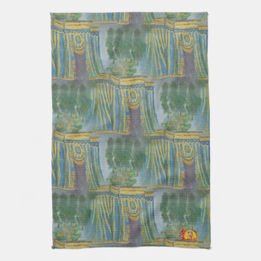 Kökshandduk Kopparköket Theedoek (Verticaal)