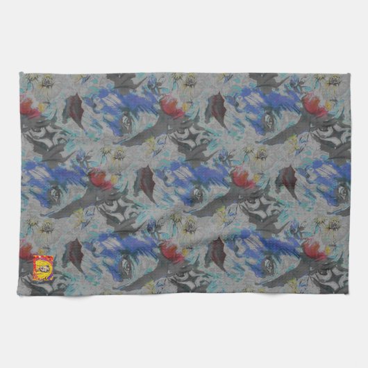 Kökshandduk Sarah Rubellite  Theedoek (Horizontaal)