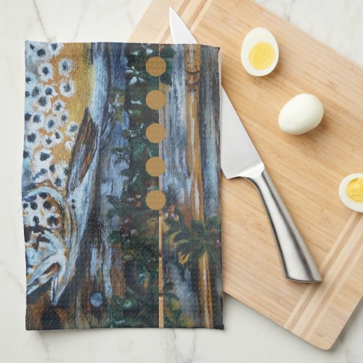 Kökshandduk Skitfiske Theedoek (Quarter Fold)