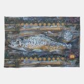 Kökshandduk Skitfiske Theedoek (Horizontaal)