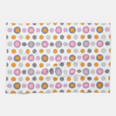 Kökshanddul med Cirkulär-tryck Kökshandduk Theedoek (Horizontaal)