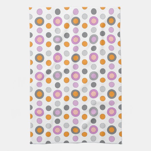 Kökshanddul med Cirkulär-tryck Kökshandduk Theedoek (Verticaal)