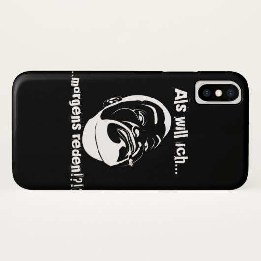 Koksmann am Morgen Case-Mate iPhone Case (Achterkant (horizontaal))