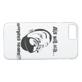 Koksmann am Morgen Case-Mate iPhone Case (Achterkant (Horizontaal))