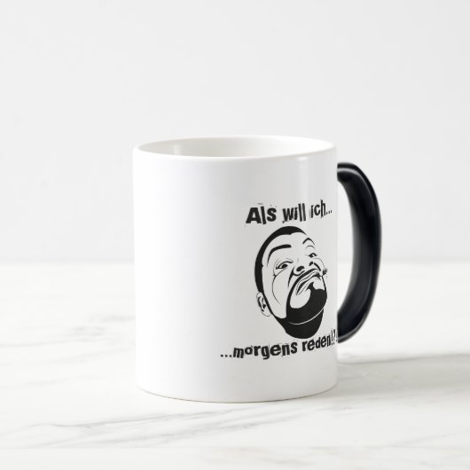 Koksmann am Morgen Magische Mok (Voorkant rechts)