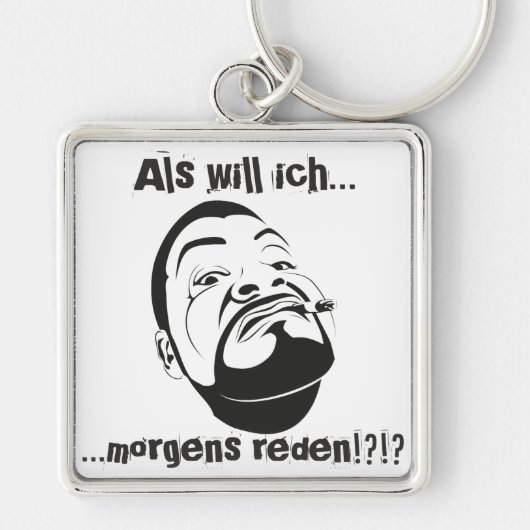 Koksmann am Morgen Sleutelhanger (Voorkant)